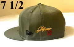 大谷翔平モデル 59FIFTY ドジャース 2026軍隊記念日キャップ カーキ 大谷翔平モデル】ドジャース2026軍隊記念日 59FIFTY キャップ カーキ