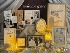 ウェルカムスペース✨セット売り トレペ ペーパーアイテム付き 結婚式 挙式受付
