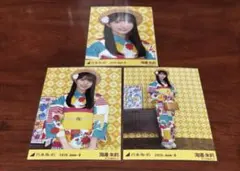 乃木坂46 海邉朱莉 2026 浴衣 3種コンプ 生写真 - メルカリ
