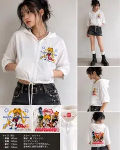 Tシャツ・アパレル 1990s Bandai Sailor Moon R Hooded Jacket 1990s Bandai Sailor Moon R Hooded Jacket - メルカリ