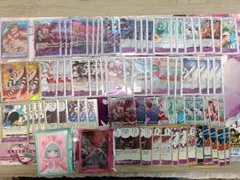 ワンピースカード　紫ドフラミンゴ　デッキ＋パーツ、スリーブセット