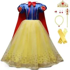 子供用 プリンセス ドレス コスプレ キッズコスチューム エルサ アナ 白雪姫