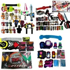 仮面ライダーベルト+変身アイテムセット エグゼイド ゼロワン リバイス ドライブ