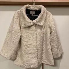 ユニクロ　キッズ ファーコート　150cm