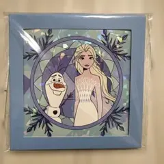 エルサ　アナ　オラフ　アナと雪の女王　香港ディズニー　ポストカード