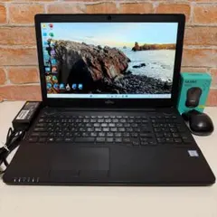 富士通FHDノートPC Corei7メモリ8GB Win11 オフィス付き