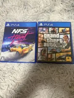 NFS Heat & Grand Theft Auto V セット PS4