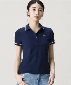 【値下げ可】LACOSTE ポロシャツ ネイビー