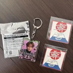 後藤威尊 ポップアップアクリルキーホルダー 缶バッチ ステッカー