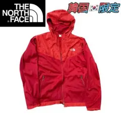 ノースフェイス　ナイロン　トラックジャケット　レッド メンズXXL