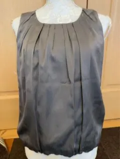 ボールジー トゥモローランド ノースリーブブラウス クルーネック 前 