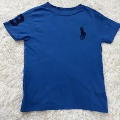 Polo Ralph Lauren ナンバー3 刺繍 Tシャツ ブルーのサムネイル