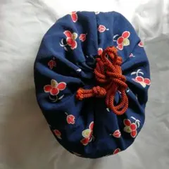 きんちゃく篭付きバッグ　竹籠日本製