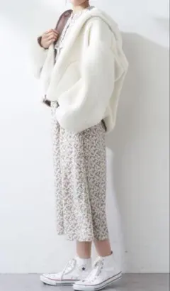 オリーブデオリーブ　ボアブルゾン