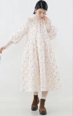 CAROLINA GLASER 花柄ワンピース