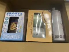SNOOPY ステンレスペアタンブラー コップ 水筒 3点セット