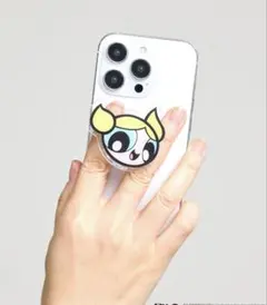 FLAPPER フラッパー：パワーパフ ガールズ スマホグリップ　バブルス