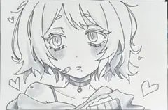 オリジナルイラスト　女の子