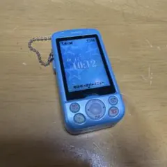 本当に録音再生！なつかしのガラケーマスコット スライドTYPE ライトブルー