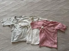 ベビー短肌着 3色セット サイズ50
