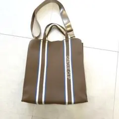 OPAQUE.CLIP ストライプ トートバッグ