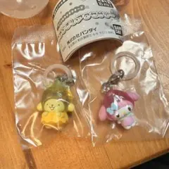 산리오 キャラクターズ くだものめじるしアクセサリー マイメロ 폼폼푸린