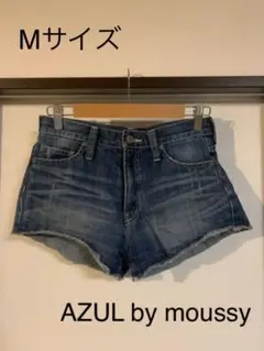 AZUL BY MOUSSY デニムショートパンツ レディース