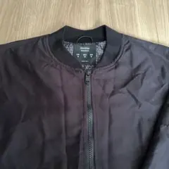 Bershka MA-1 ブラックジャケット M