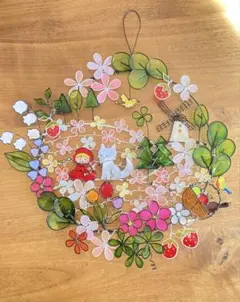 お花畑でオオカミと✩.*˚ワイヤークラフト