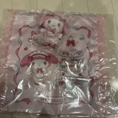 【未開封】マイメロ　フリル付きトートとマスコットセット