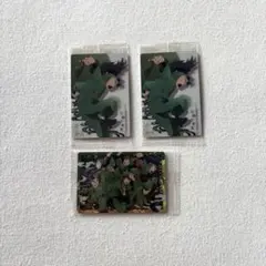 アニメキャラクター カード 3枚セット　忍たま乱太郎