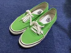 最終。VANS AUTHENTIC 44 DX 28.0cm グリーン