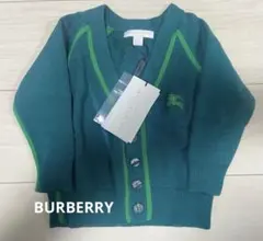 美品✨ バーバリーズ コットン ニット カーディガン ピンク 金ボタン 90s BURBERRY - 美品✨ バーバリーズ コットン ニット カーディガン ピンク