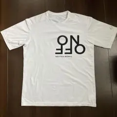 ニュートラルワークス　ホワイトＴシャツ サイズXL c3fitコラボのサムネイル