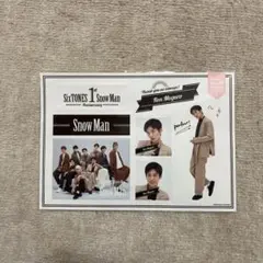 SixTONES Snow Man 1st Anniversary Snow …
