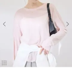 ロペピクニック　シアーロングTシャツ　size38