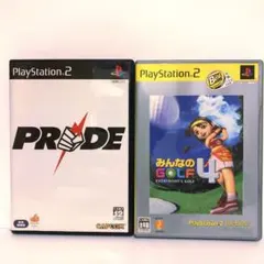 【PS2】ソフト PRIDE & Best版 みんなのGOLF4