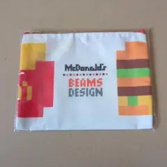 マクドナルド×ビームス フラットポーチ