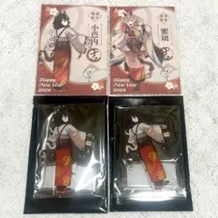 鬼滅の刃　午年 伊黒小芭内/甘露寺蜜璃 アクリルスタンド ポストカード