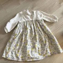 プティマイン90 小花柄チュニック