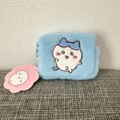 み*ぃ様 ちいかわふわふわミニポーチ　ハチワレ