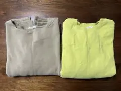 フリークスストア オーバーサイズ 裏起毛トレーナー 2枚セット