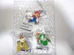 スーパーマリオ めじるしアクセサリー2　 マリオ、クッパ、ヨッシー3種セット