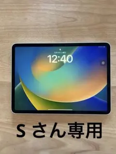 Apple iPad proシルバー　Sさん専用
