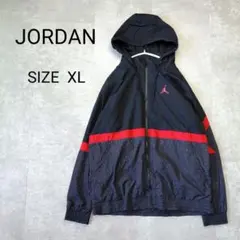 JORDAN ジョーダン セメント柄 ナイロンパーカー ウインドブレーカー XL
