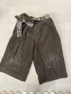 #専用# ベルト付きコーデュロイワイドパンツ
