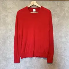 ポールスミス　Paul smith レッド　ニット　刺繍