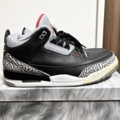 最終値 Nike AirJordan 3 ブラックセメント 27cm 美品 - メルカリ
