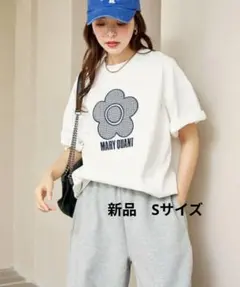 MARY QUANT異素材 デイジーアートTシャツ 【新品】Sサイズのサムネイル