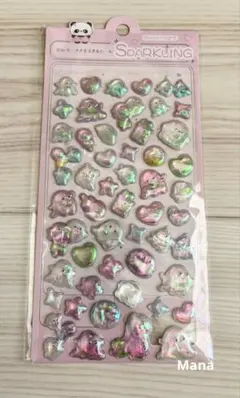 3Dレリーフクリスタルシール　ボンボンドロップシール　ぽっこりシール